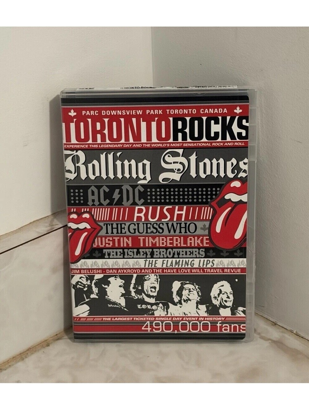 Toronto Rocks (DVD, 2004) Rolling Stones, AC/DC, Justin Timberlake Guess Who